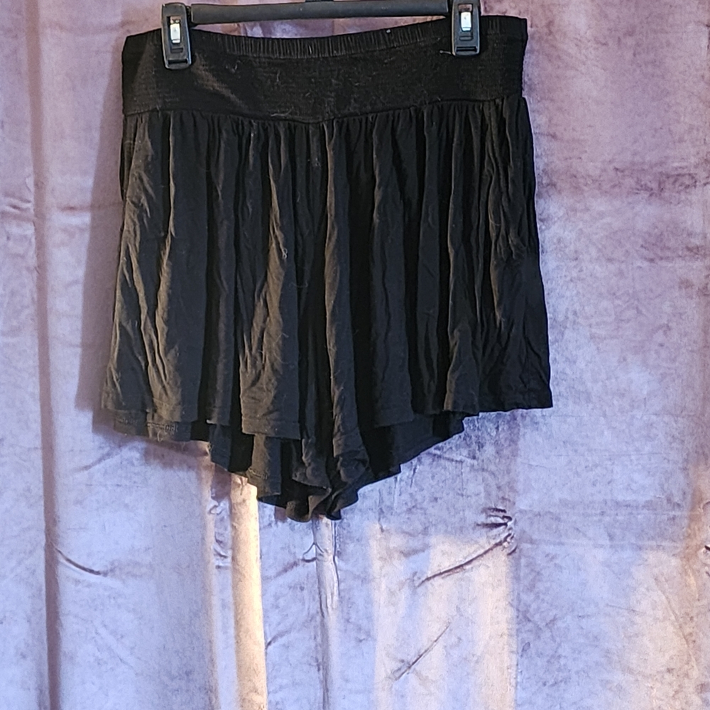Terra & Sky Elegant Black Shorts